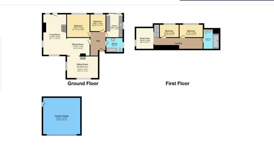 Beautiful 5 Bedroom Bungalow, Sleeps 7, In Calne Exteriér fotografie
